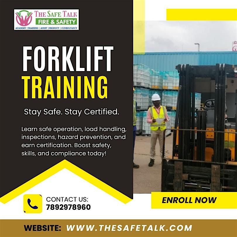 Forklift training near me