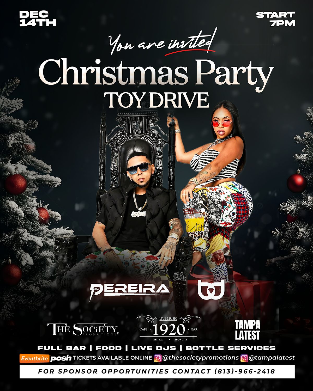 The Society: Christmas Party TOY DRIVE