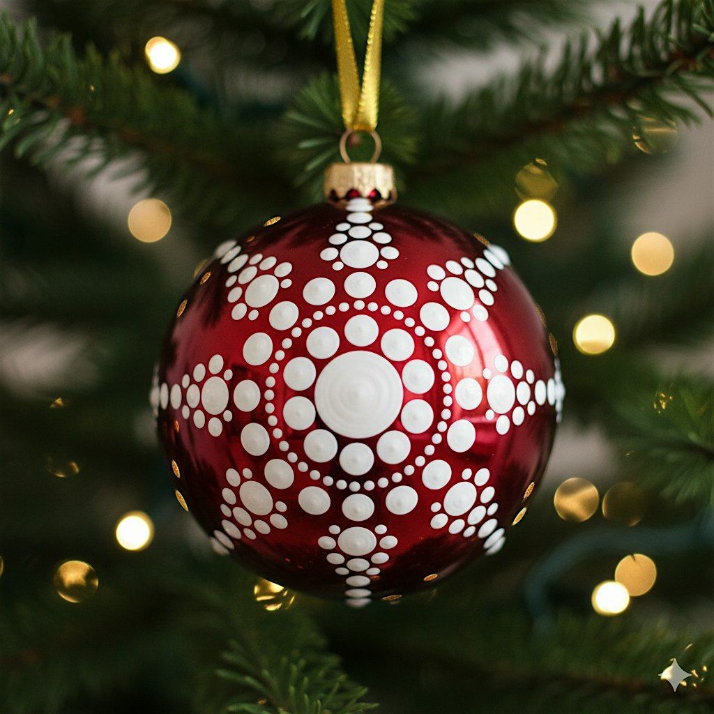 Christmas Bauble Art Workshop (adults)