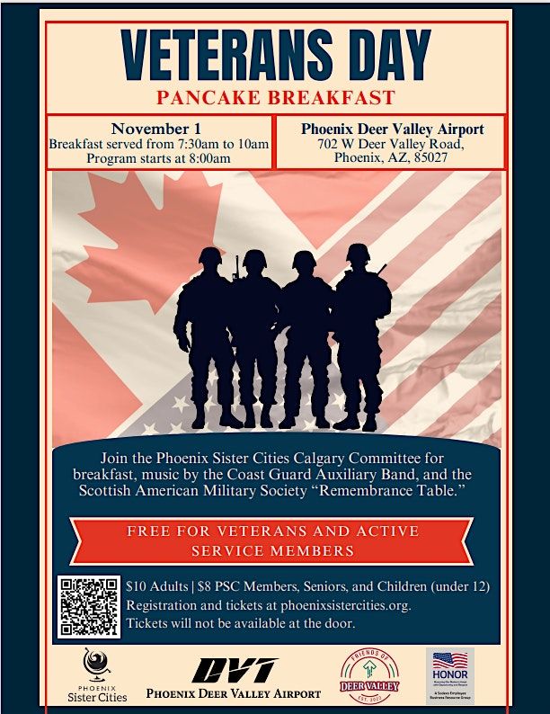 Veterans Day Pancake Breakfast