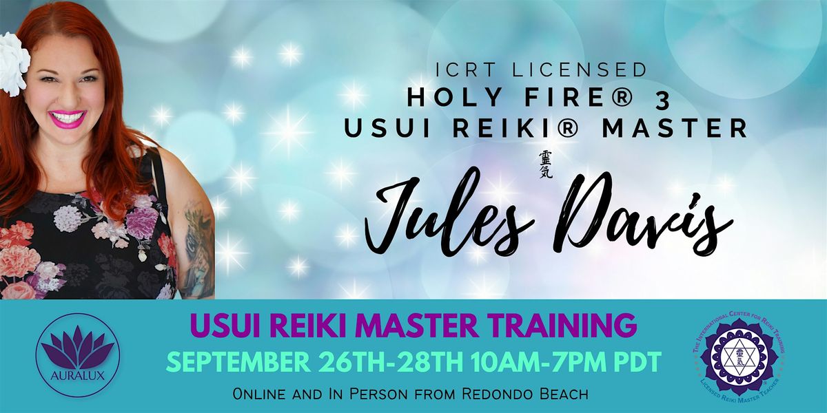 Usui Reiki Master Training with Jules Davis