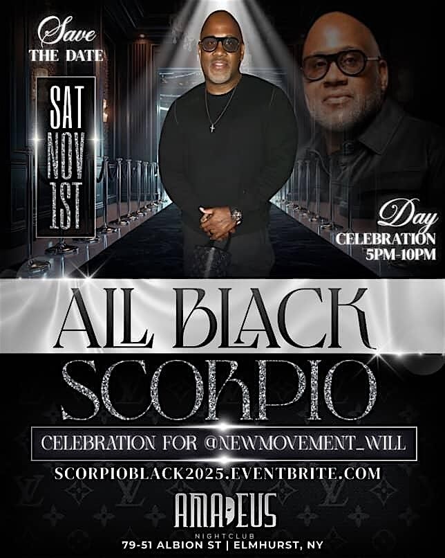 All Black Scorpio Affair