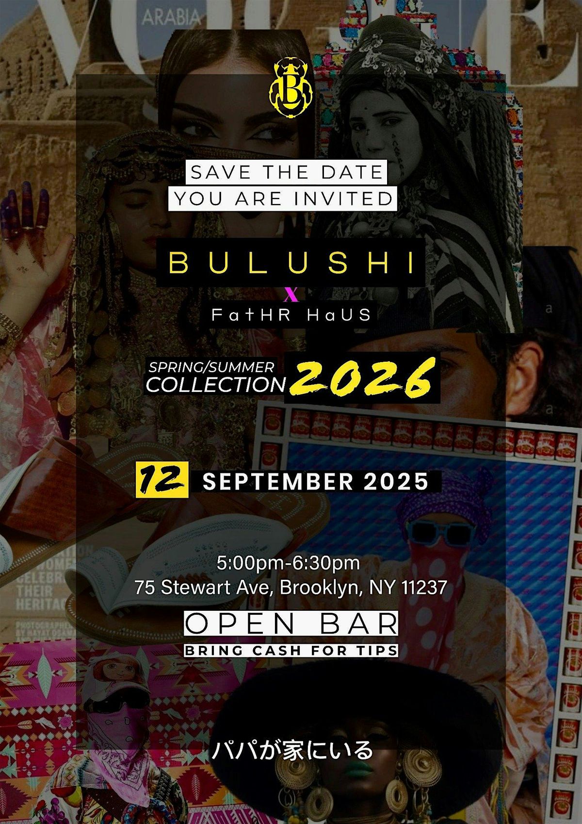BULUSHI x FATHER'S HAUS NYC SS\/2026 Runway Show