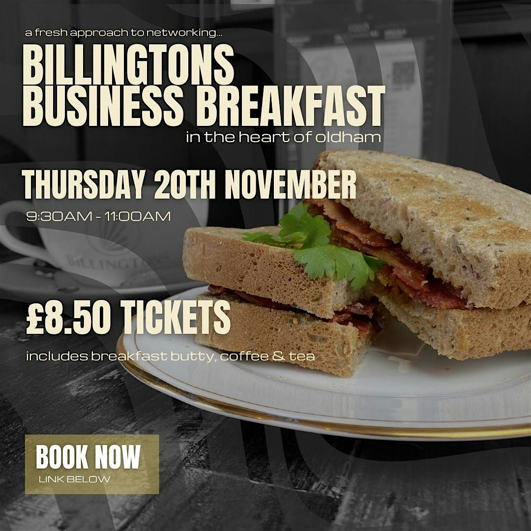 Billingtons Business Breakfast