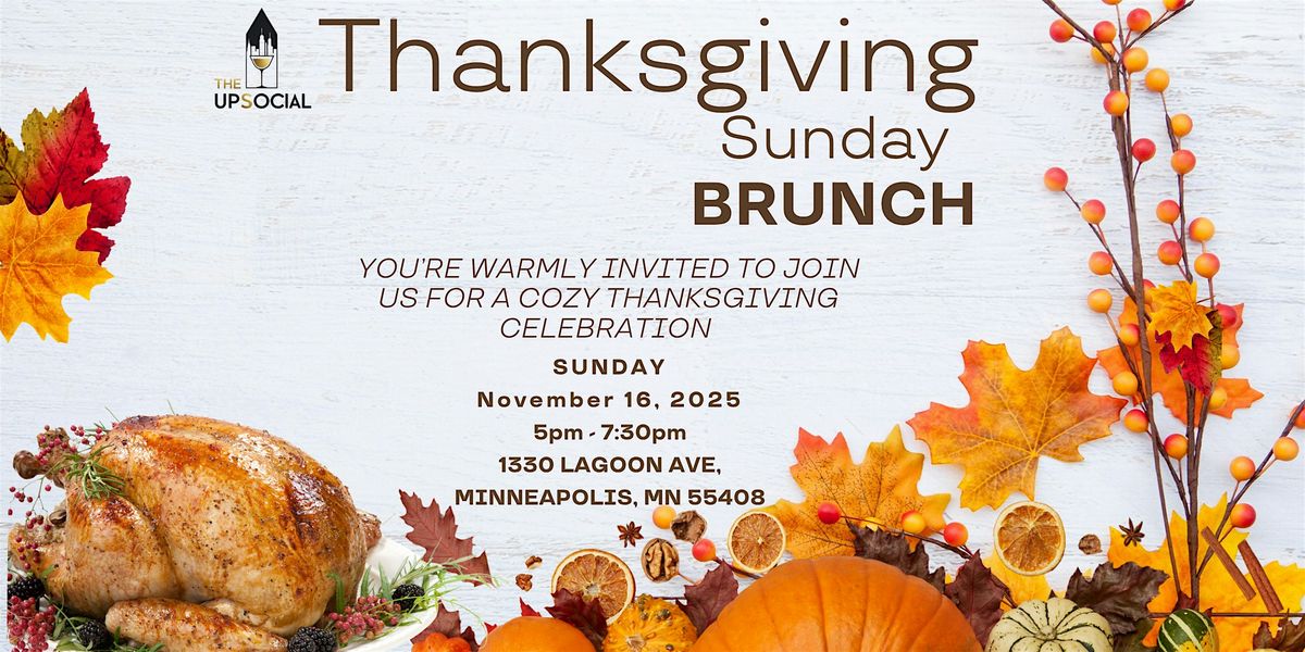 The UpSocial: Thanksgiving Sunday Brunch