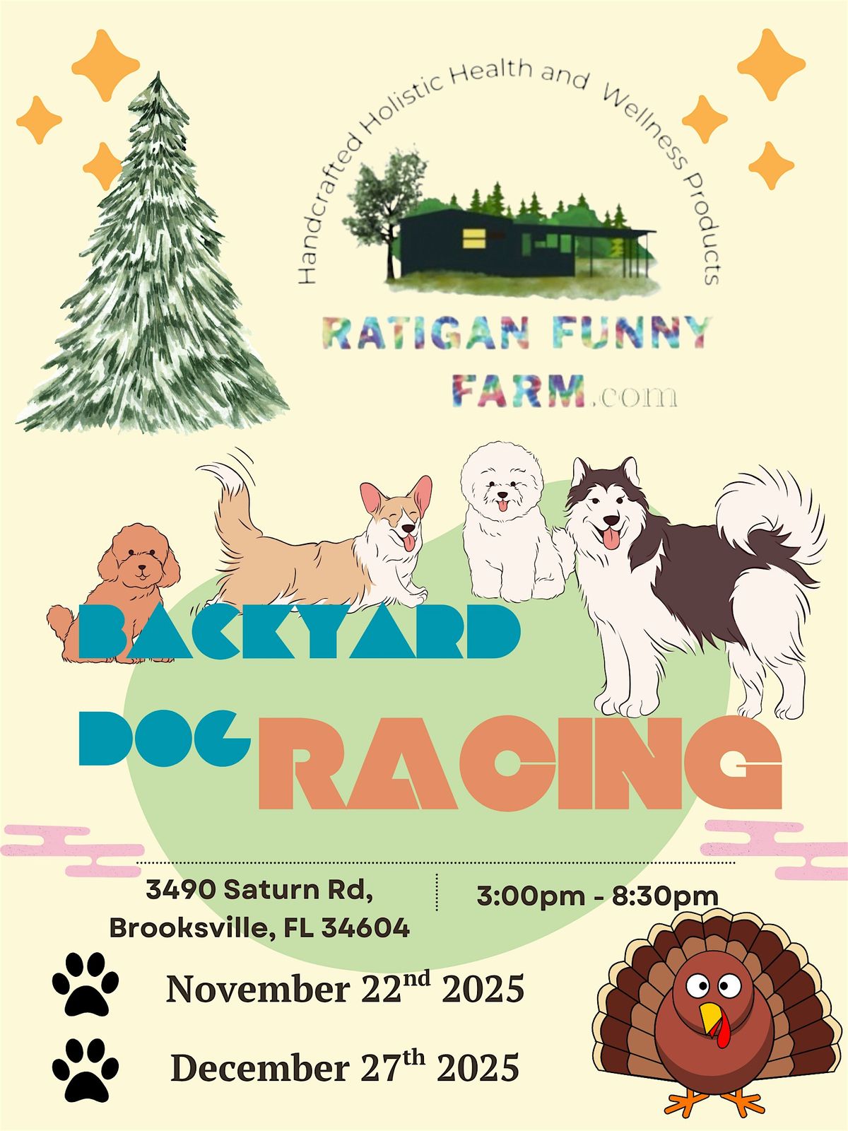 Backyard Dog Racing!