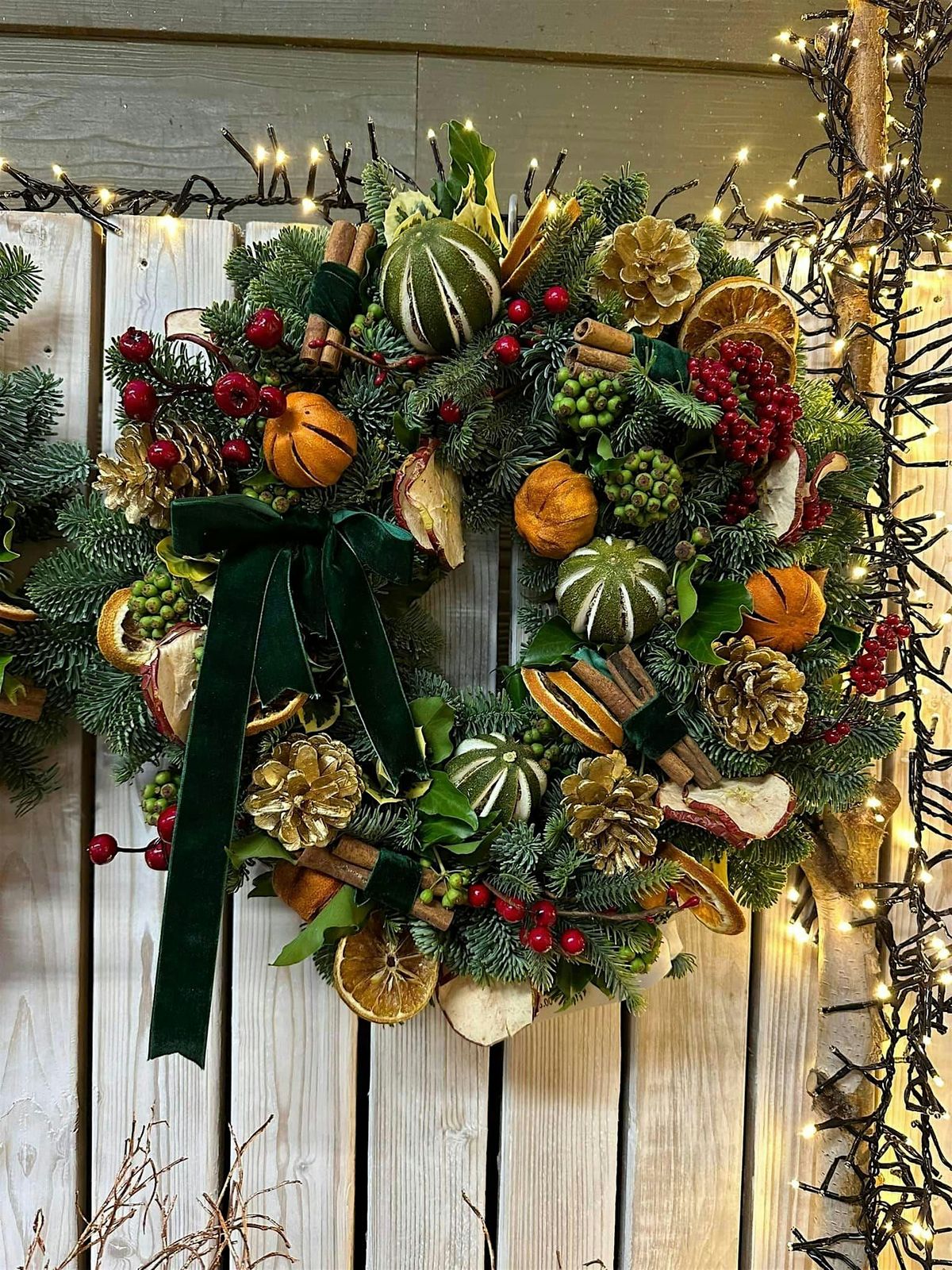 Christmas Wreath making Workshop , Camberley, Surrey