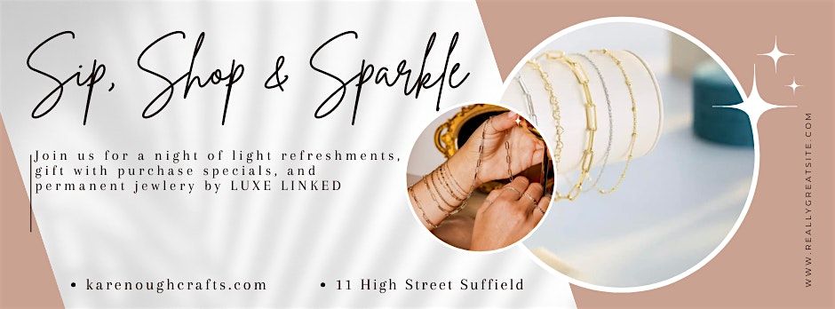 Sip, Shop & Sparkle