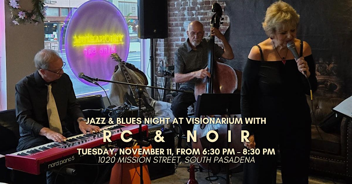 \u2728 Jazz & Blues Night at Visionarium! \u2728