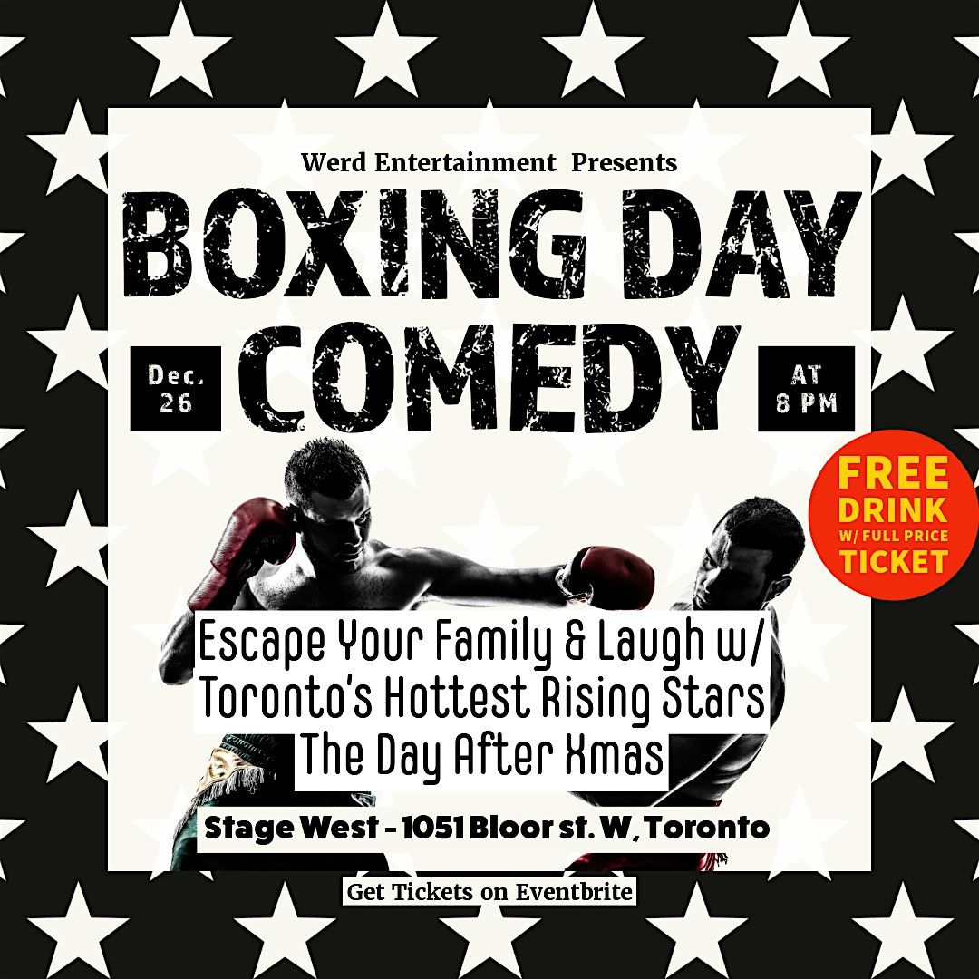 Boxing Day Comedy Weekend