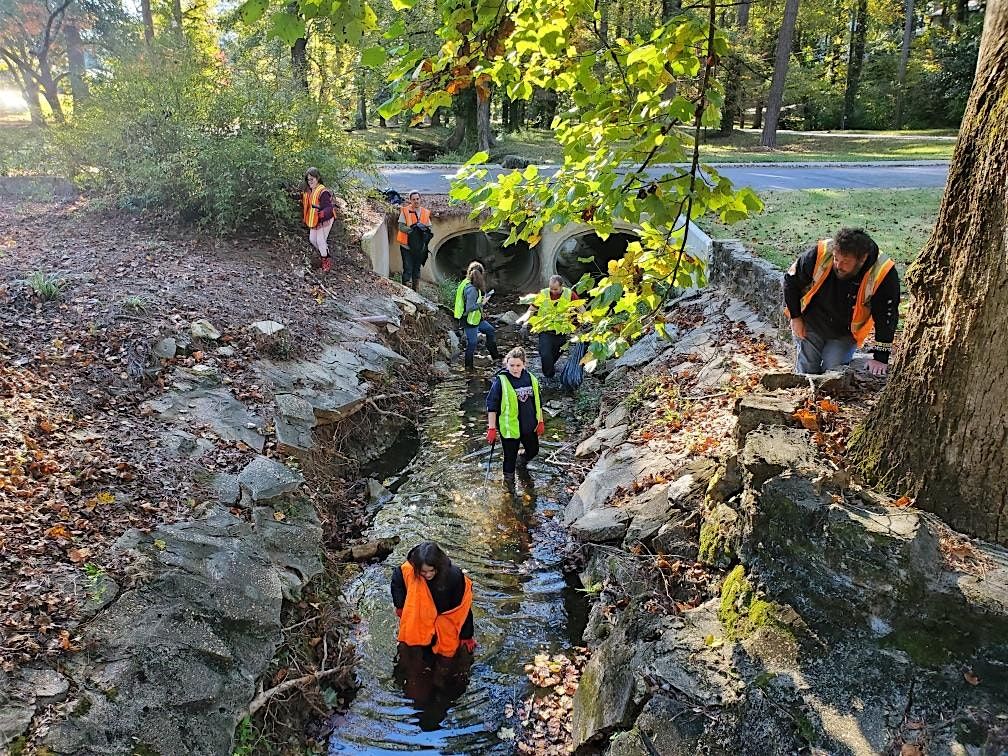 Griffin Gives Back: District 1 Neighborhood and Annual Stream Cleanup
