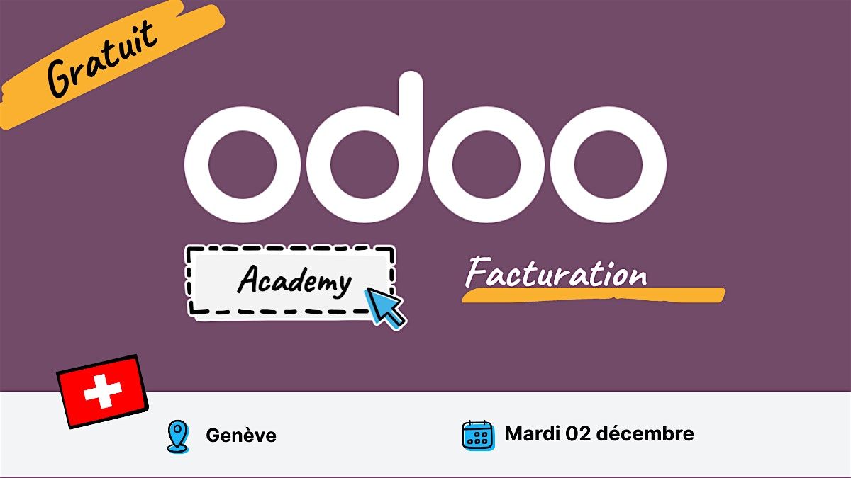 Odoo Academy Facturation - Gen\u00e8ve