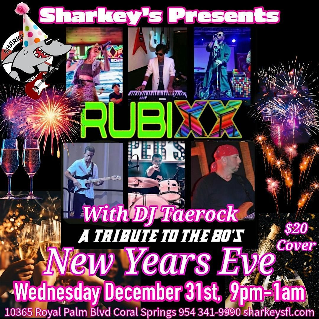 Rubixx Rocks in the New Year at Sharkeys