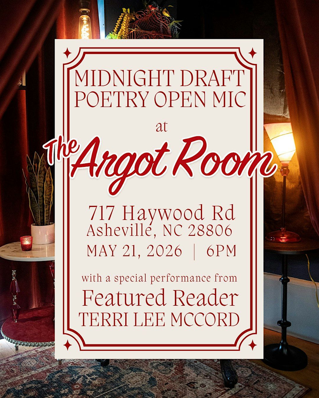 Midnight Draft Poetry Open Mic