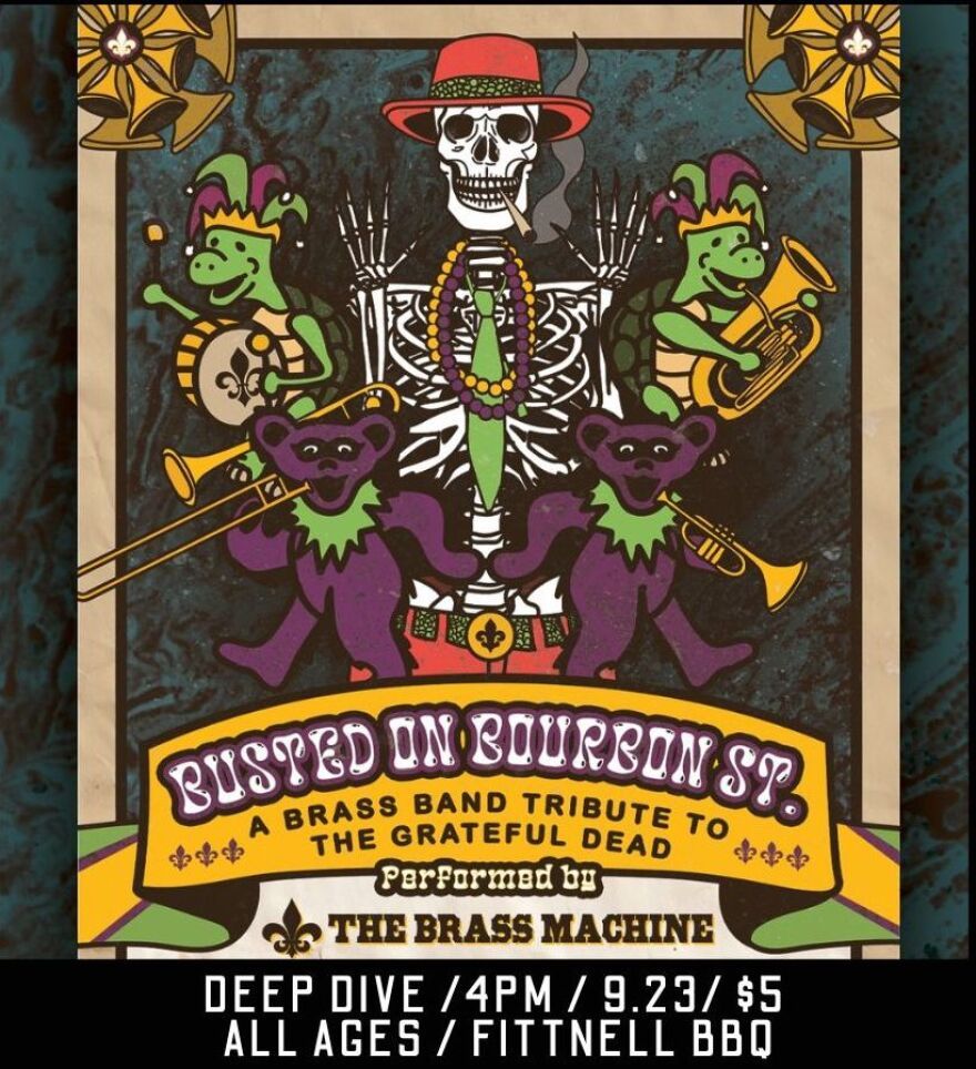 Busted on Bourbon Street at Funk n Waffles - Syracuse