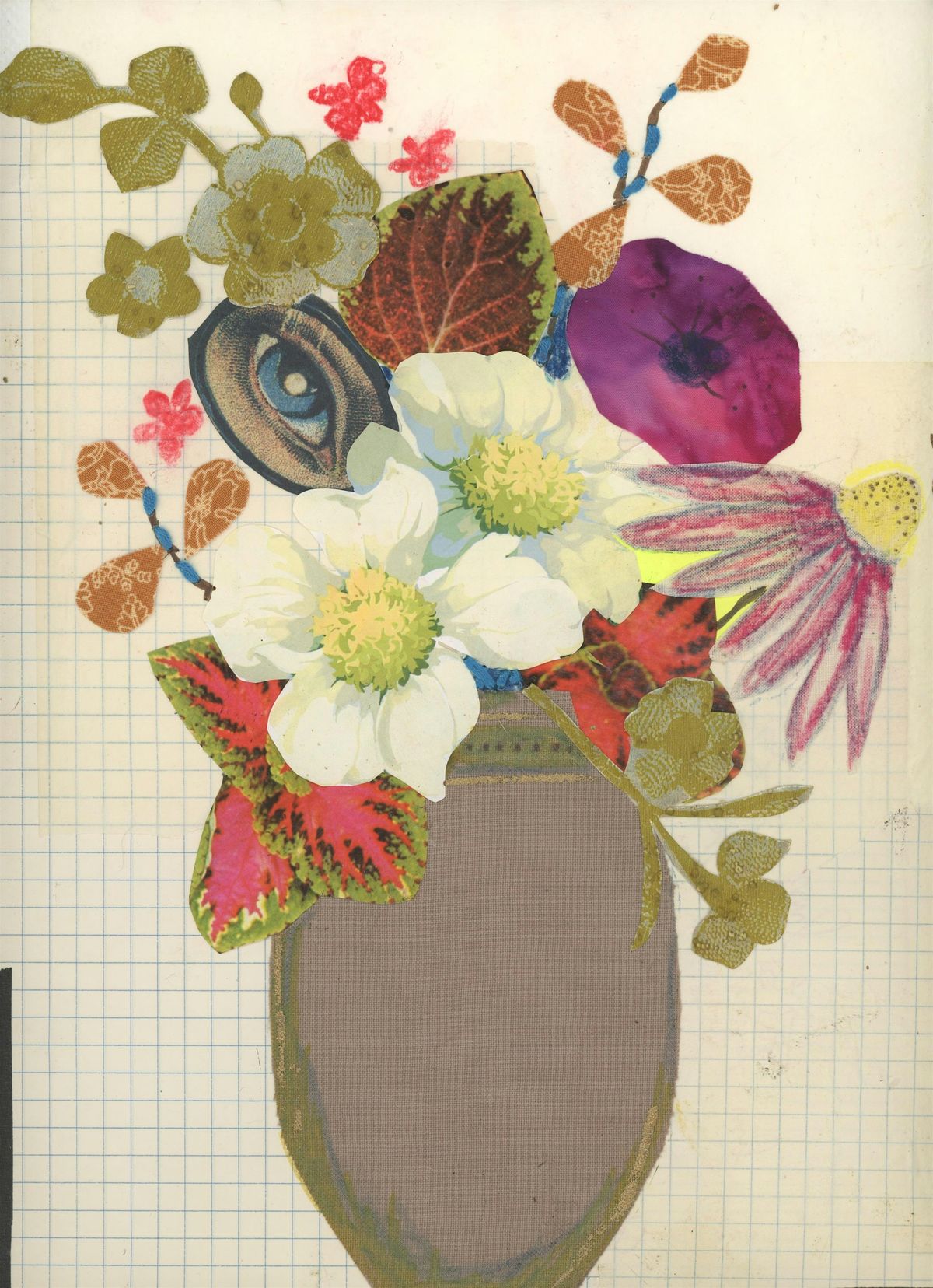 Cut & Paste Collage Workshop: Fill Your Vase