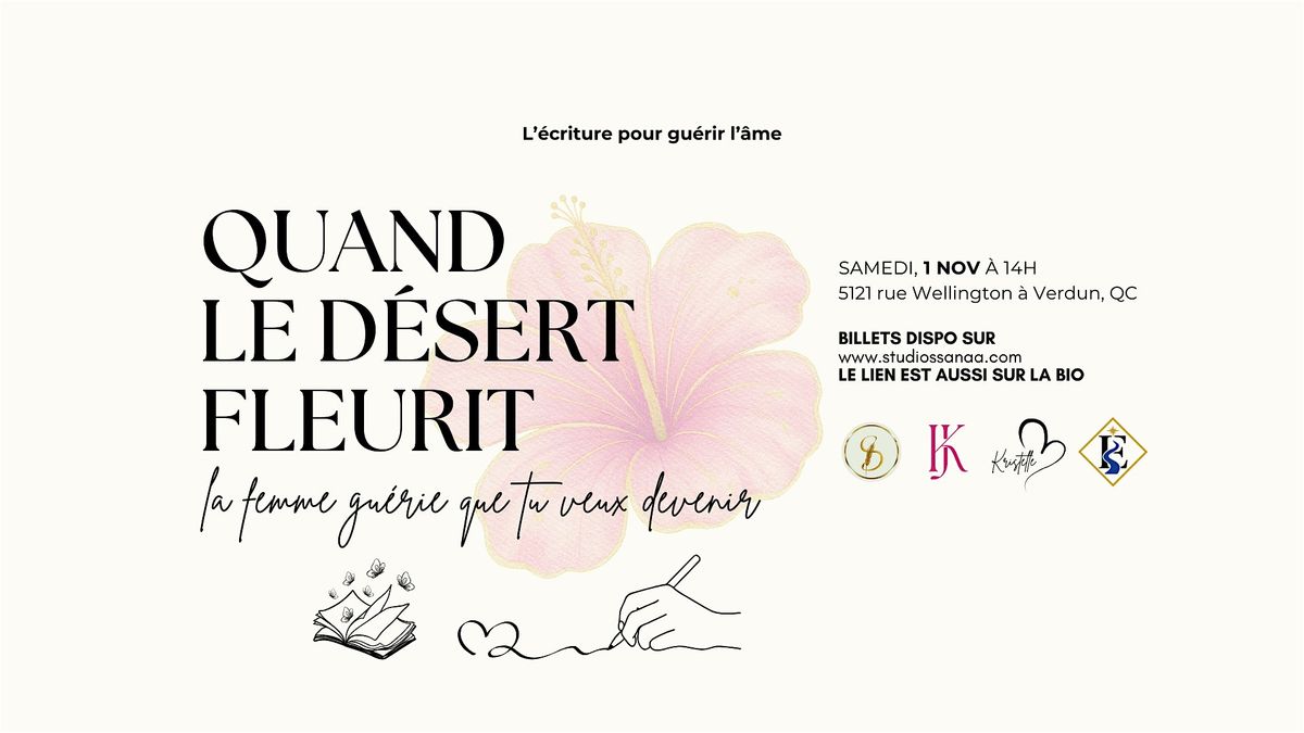 Quand le d\u00e9sert fleurit