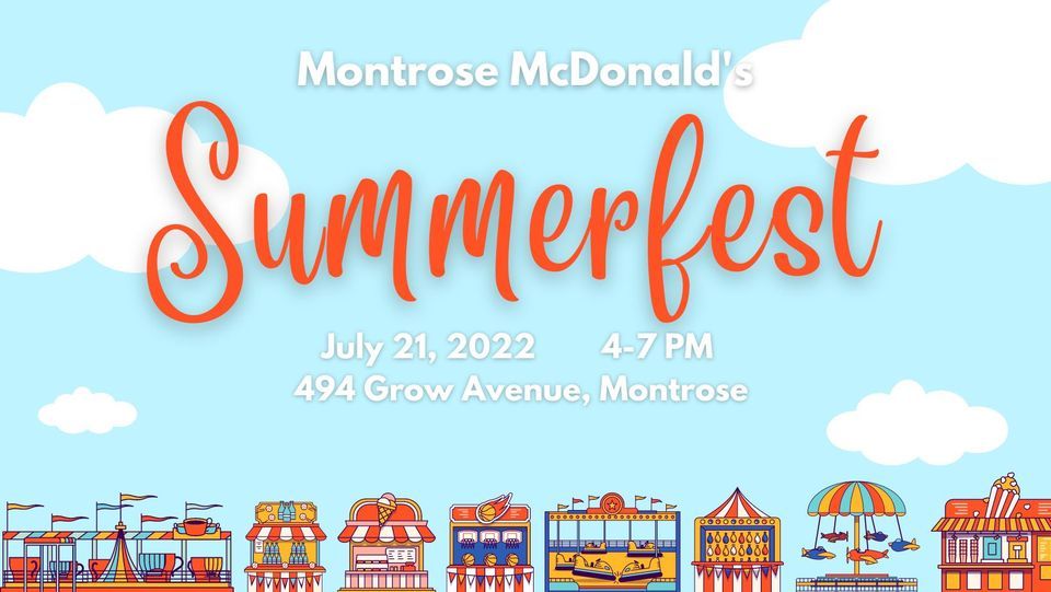 Montrose McDonald's Summerfest