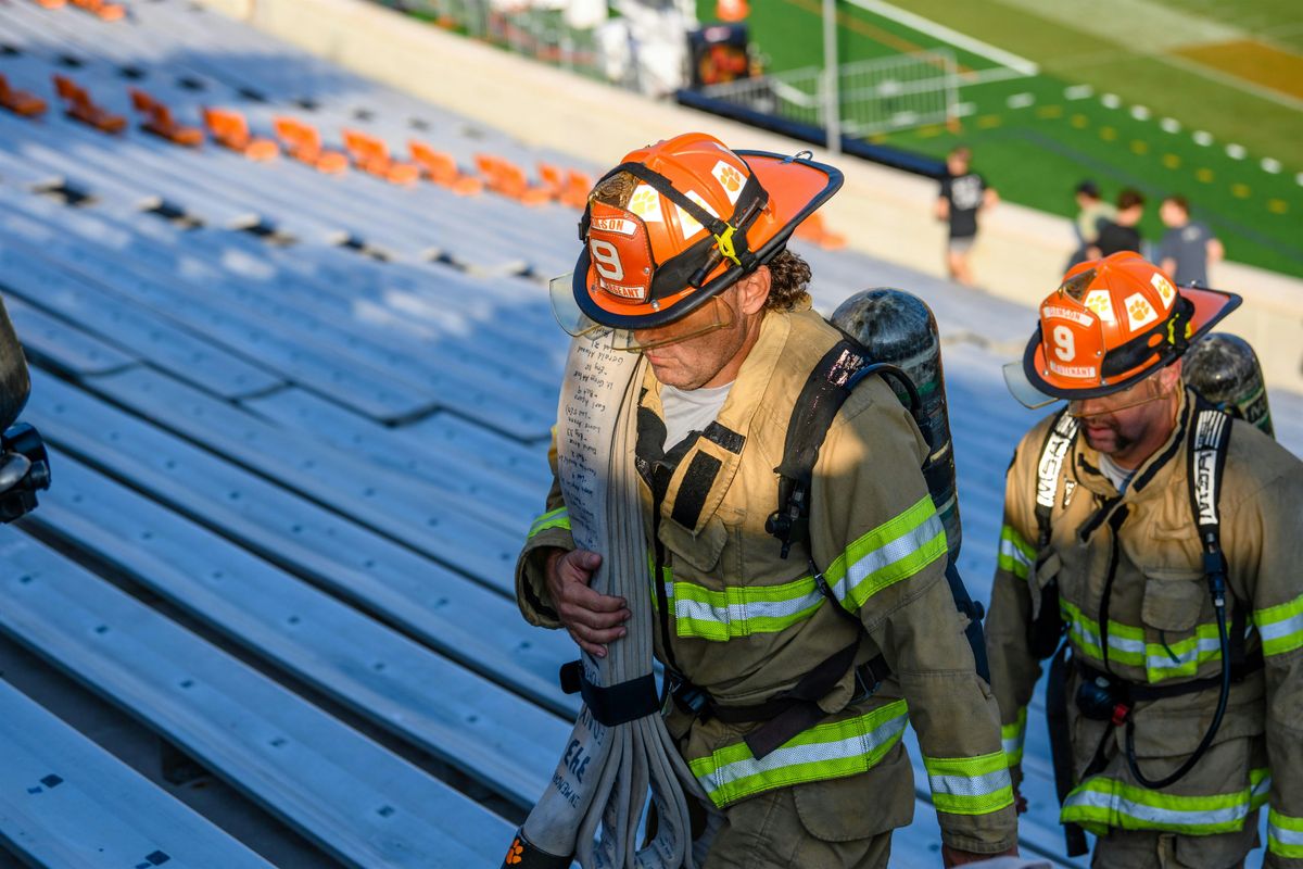 9\/11 Memorial Stadium Stair Climb at Clemson University