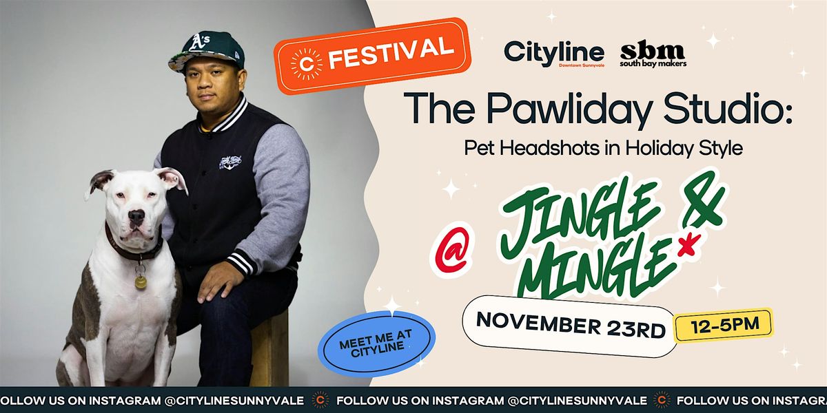 The Pawliday Studio: Pet Headshots in Holiday Style