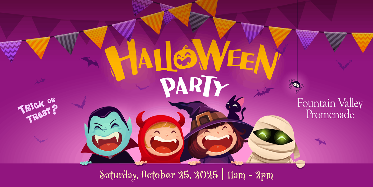 Halloween Party at Fountain Valley Promenade