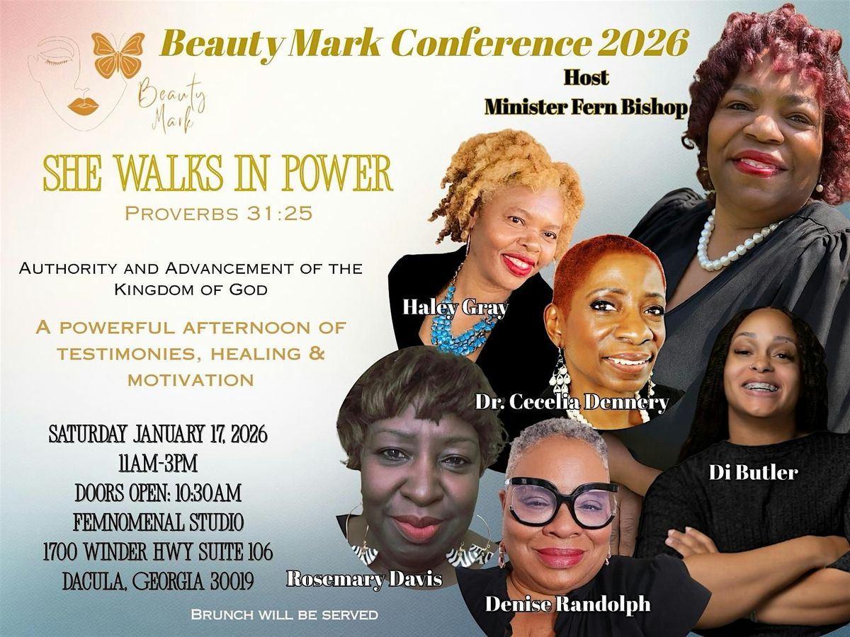 Beauty Mark Conference 2026 "She Walks In Power"