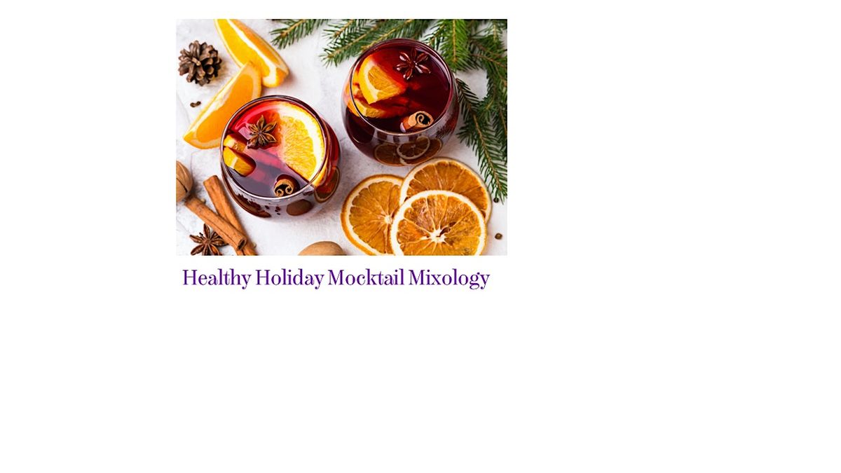FREE Create Your Own Holiday Mocktails