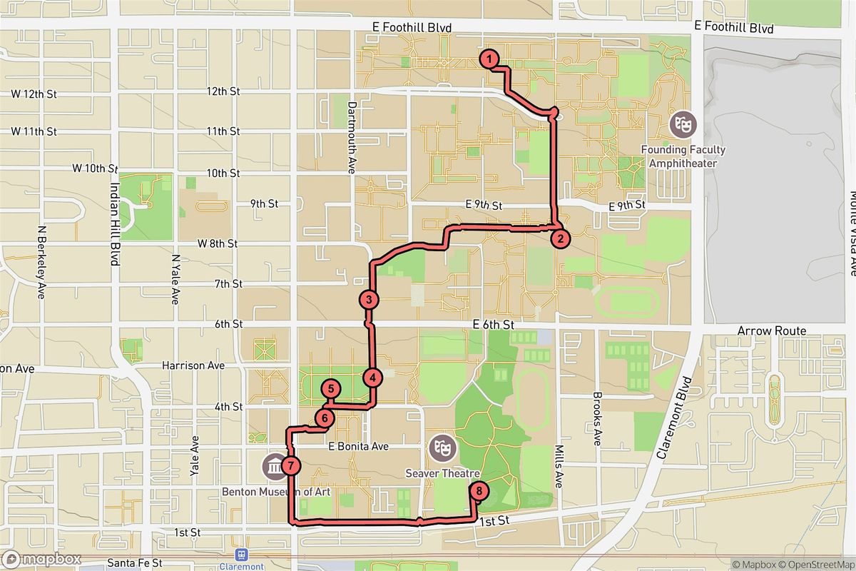 Claremont Audio Tour: Campus Legends & Artful Discoveries