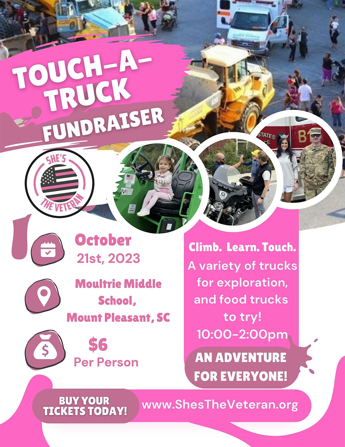 TOUCH-A-TRUCK and Food Truck Fundraiser!