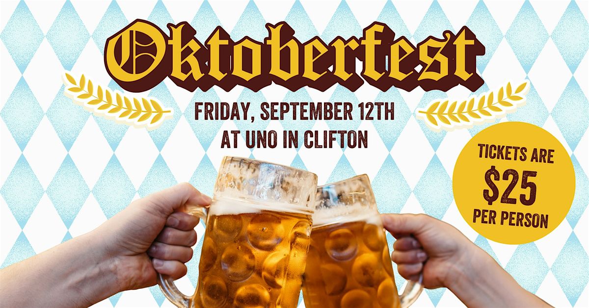 Oktoberfest Celebration at UNOs in Clifton