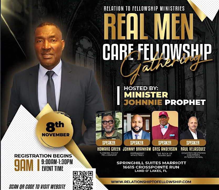 Real Men CARE Fellowship-Gathering