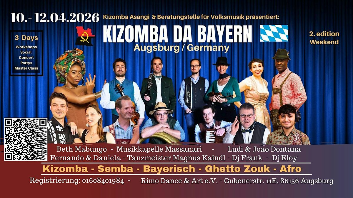 KIZOMBA DA BAYERN WEEKEND IN AUGSBURG-GERMANY 2th Edition