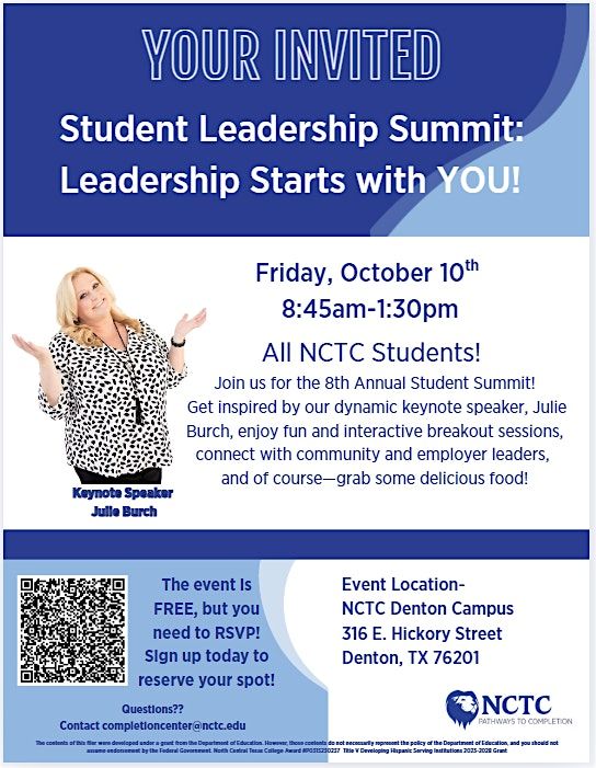 2025 Student Leadership Summit: Leadership Starts with YOU!