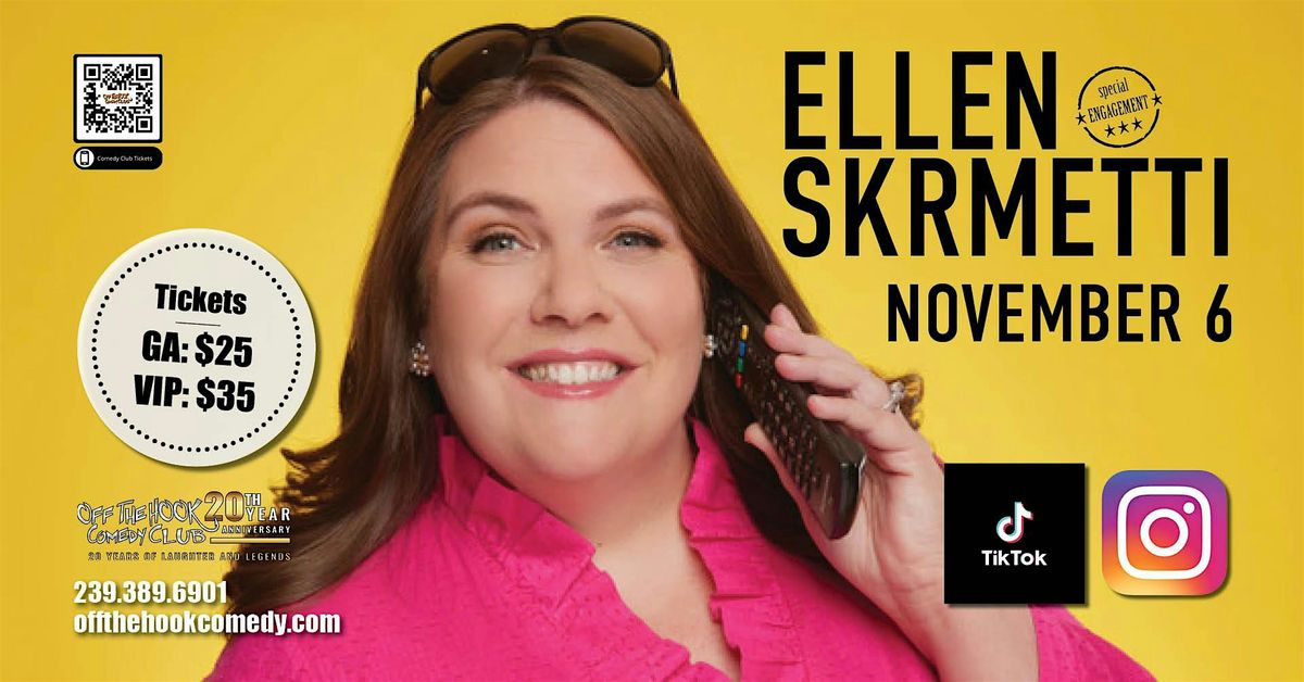 Comedian Ellen Skrmetti Live In Naples, Florida!