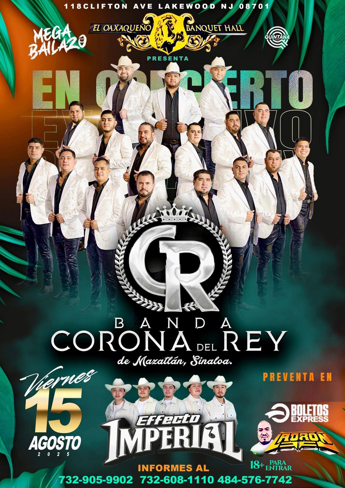 Banda Corona Del Rey at Arena Theatre