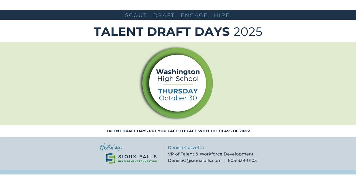 Talent Draft Day 2025 - Washington High School