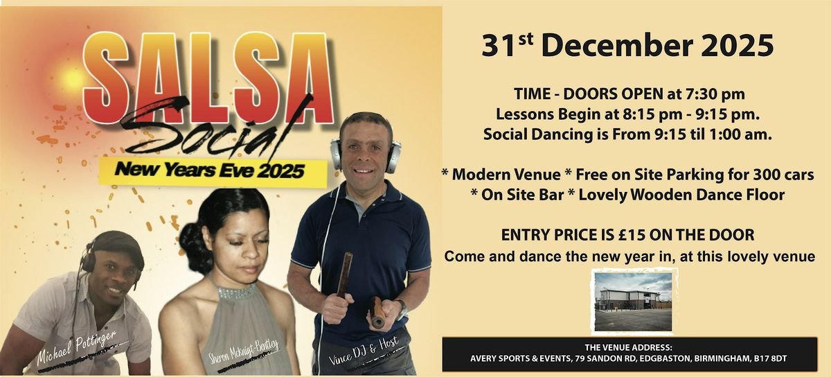 New Year Salsa Dance Social