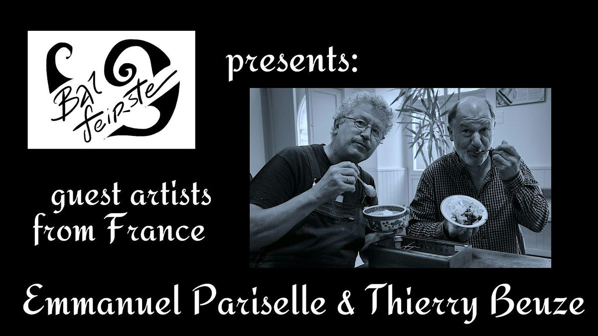 French Evening of Dance ~ Guest Duo from France