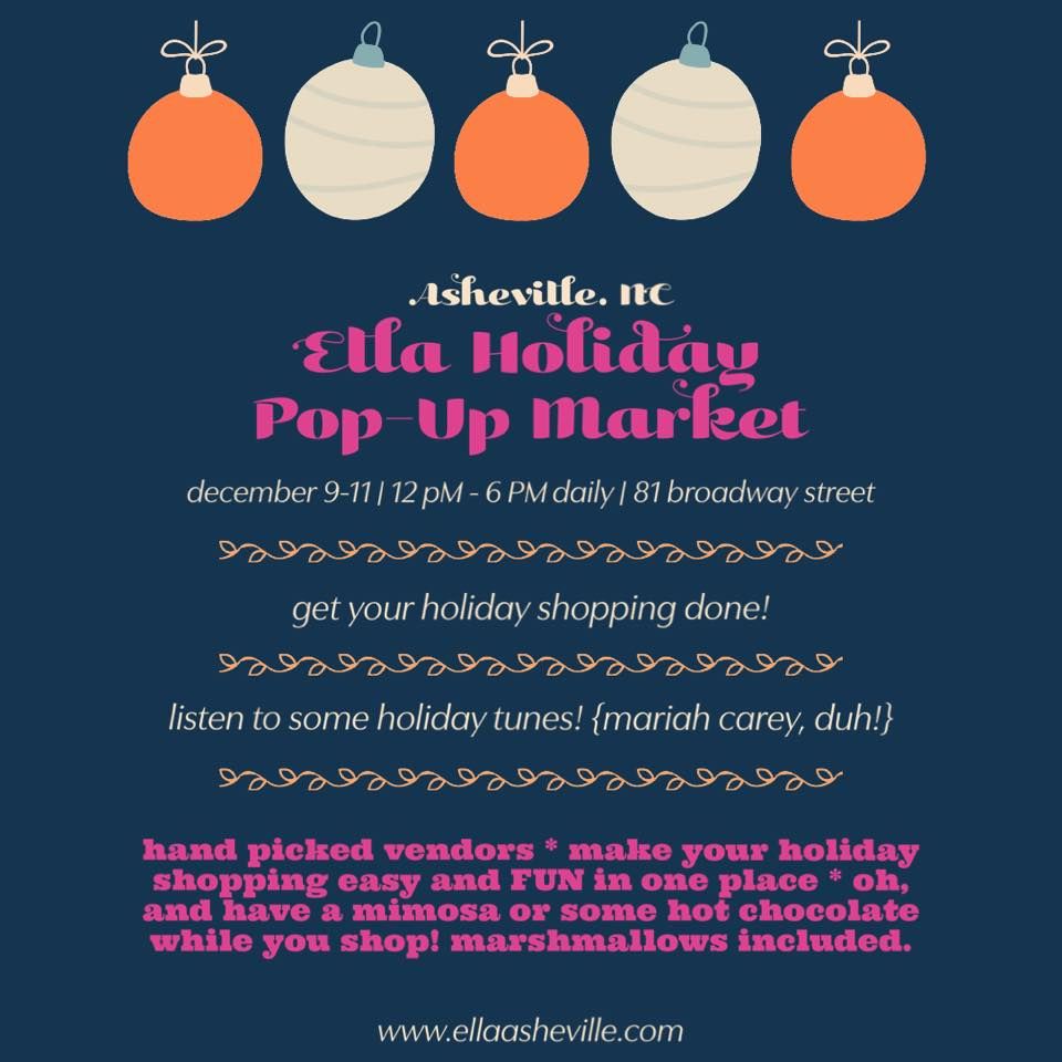 Holiday Market! 81 Broadway St, Asheville, NC 288017900, United