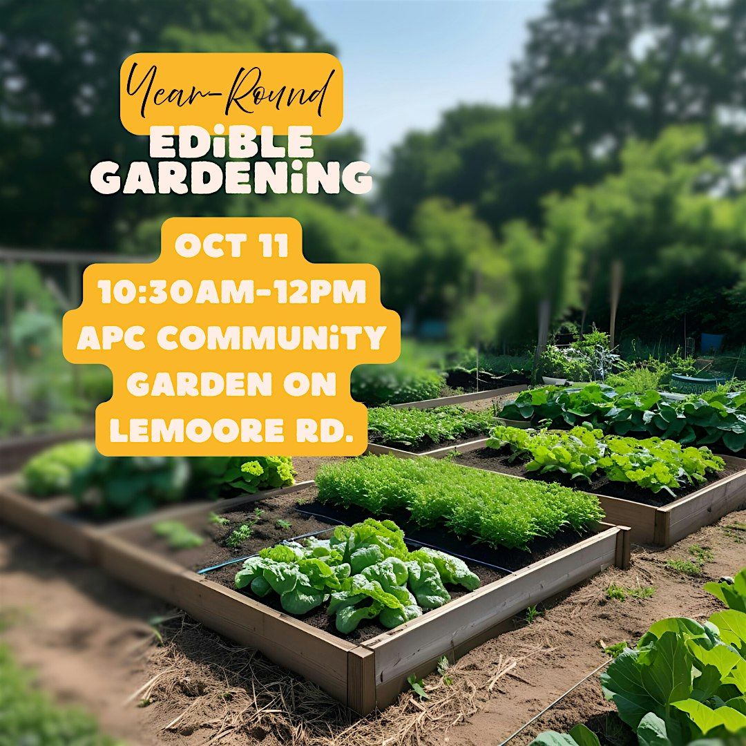 Year-Round Edible Gardening hosted by Ploughshares Nursery