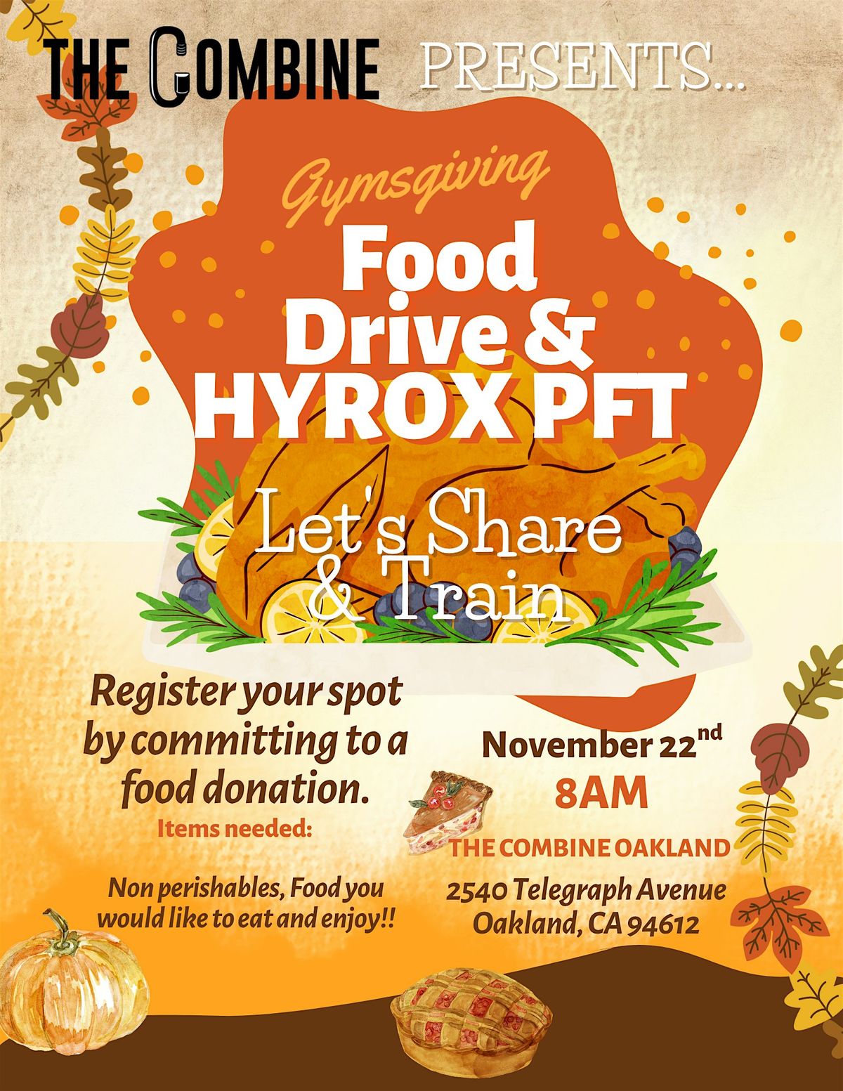 Gymsgiving HYROX PFT