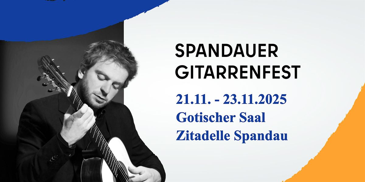 Spandauer Gitarrenfest 21. bis 23.11. 2025