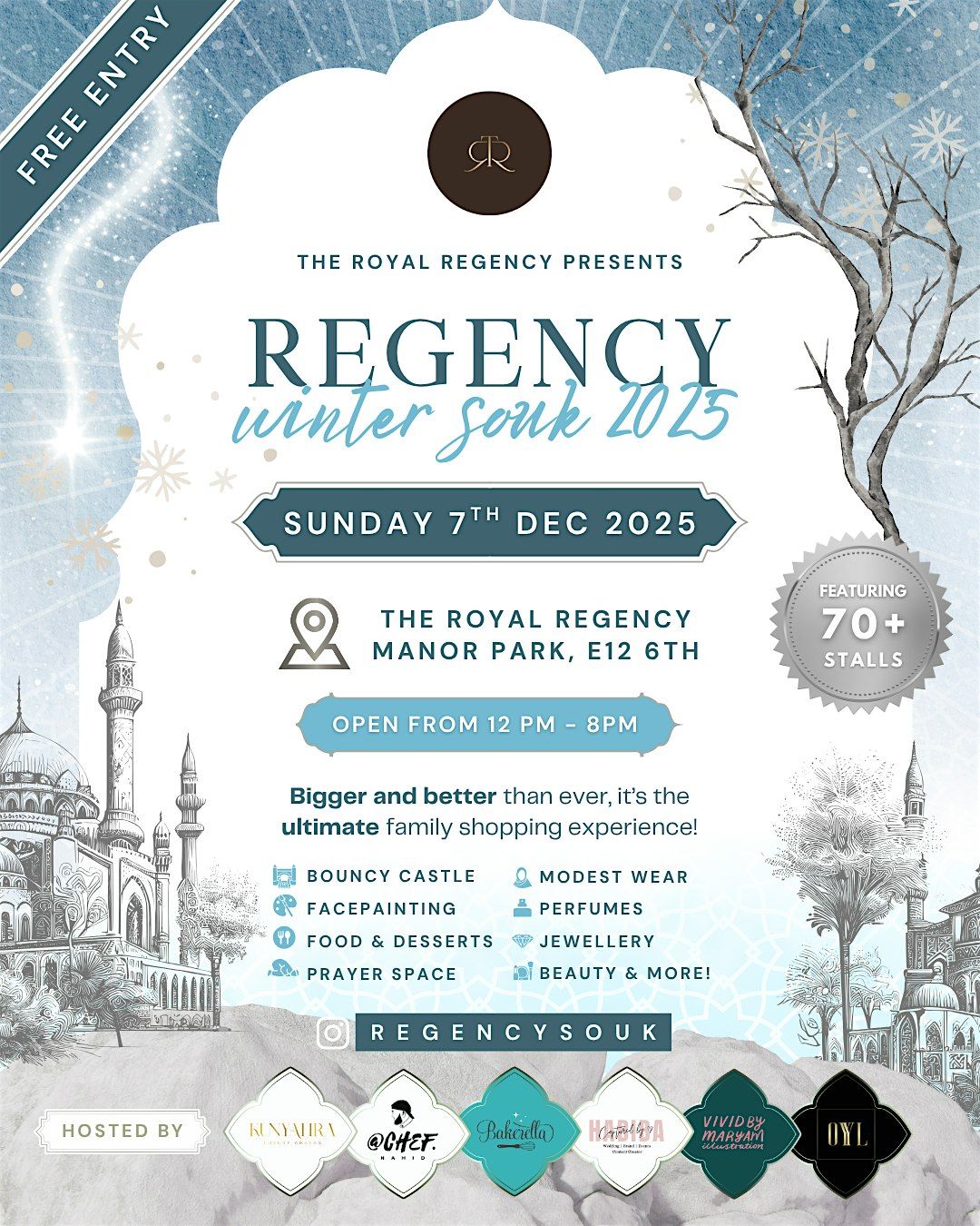 Regency Winter Souk 2025 -London- Free entry!