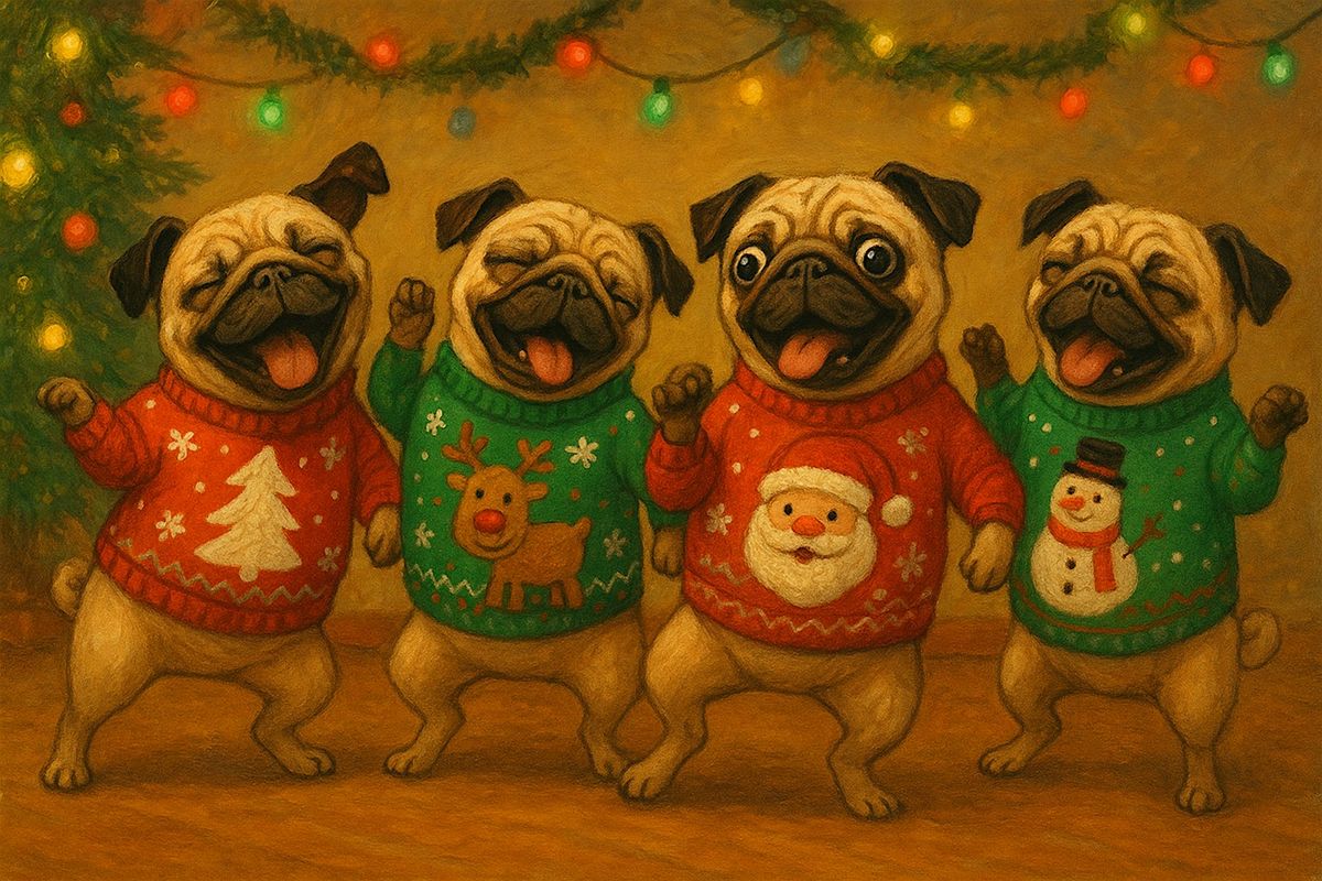 Pugly Sweater Christmas Party