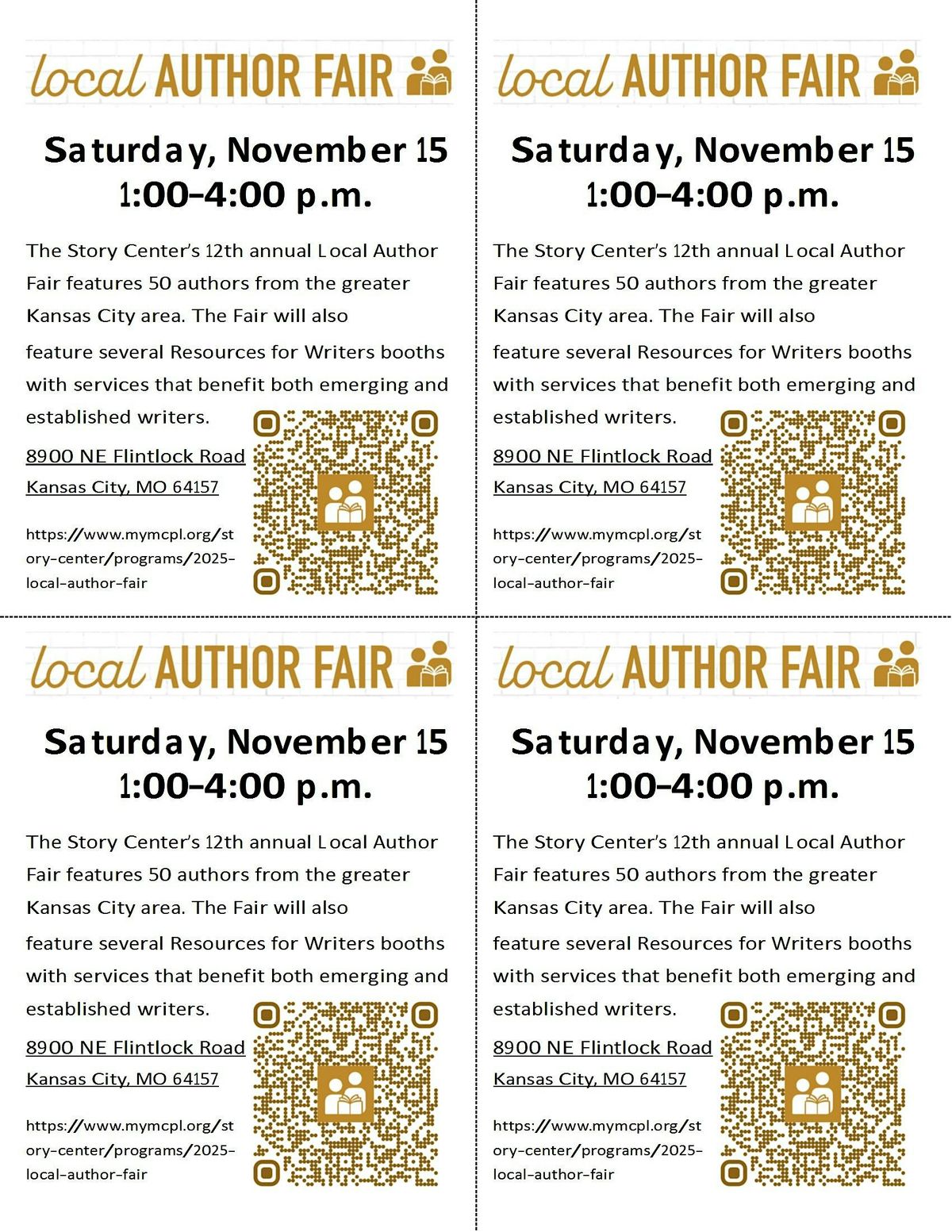 2025 Local Author Fair