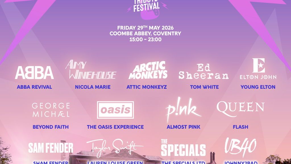 Could Be Real Tribute Festival 2026 at Coombe Abbey