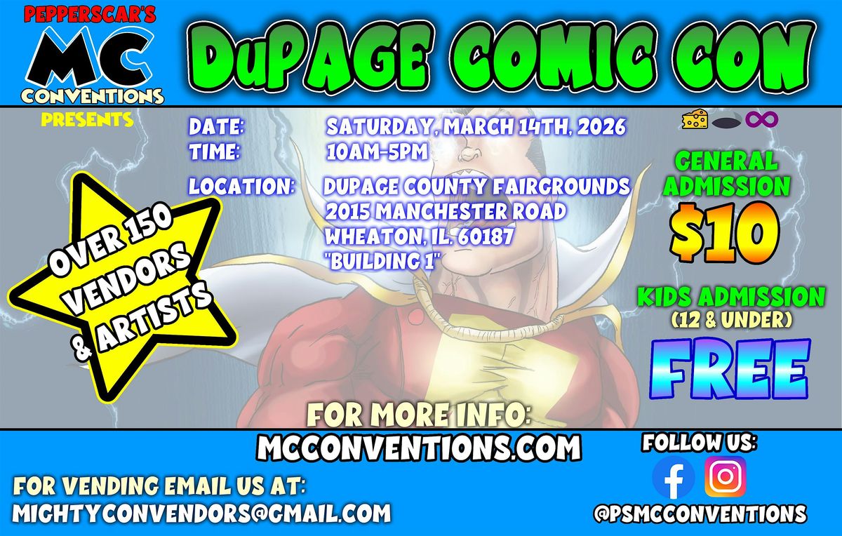 DuPage Comic Con 2026
