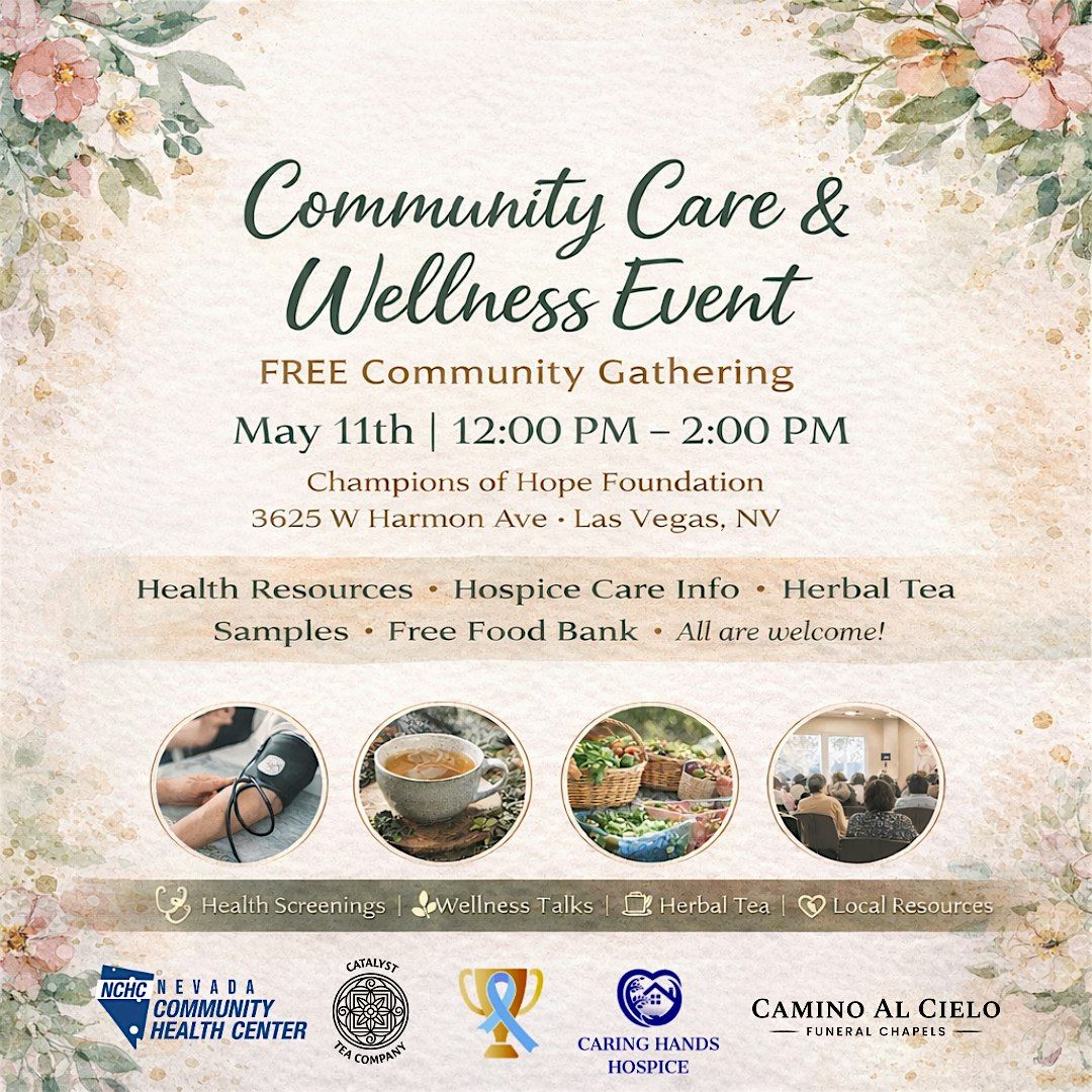 FREE Community Care & Wellness Event