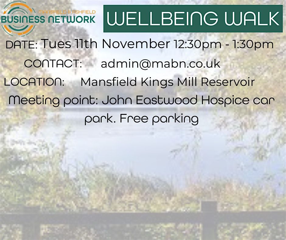 November Wellbeing Walk - MABN