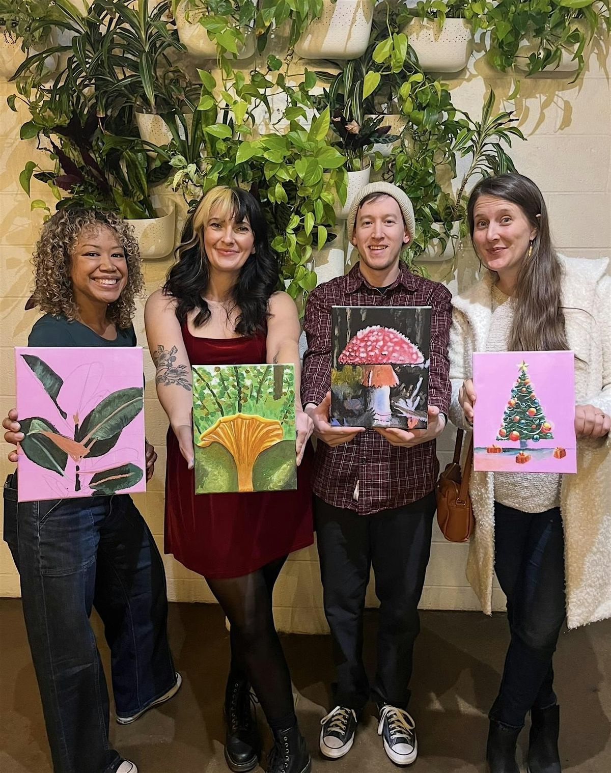 Flora and Fungi Painting Class
